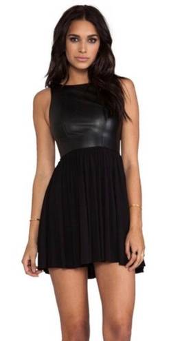 Bailey44 Black Leather Dress