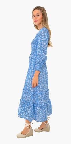 Tuckernuck  Pink City Prints Cornflower Lolita Isabel Dress Blue Floral | S