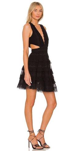 Rococo  SAND Black Lace Tessa Dress