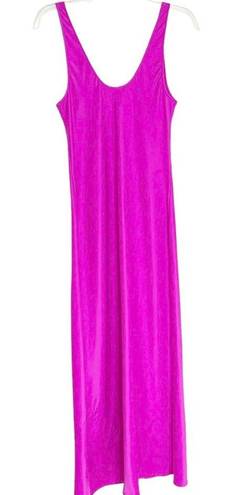 L'Agence New  Akiya Satin Slip Midi Dress Pink Size S