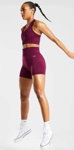 AYBL Balance V2 seamless shorts purple wine