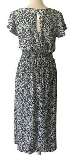 Sienna Sky  Womens Faux Wrap Cottage Floral Midi Dress Size‎ XS