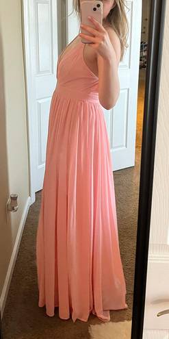 Pink Lily Pink Prom Maxi Dress