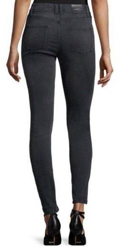 Burberry  Brit Faded Black High-Rise Skinny Jeans