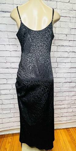 The Range  Leopard-Print Satin Slip Dress NWOT