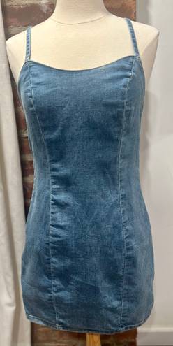 H&M Denim Bodycon Dress