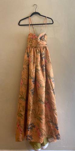 Colorful Formal Dress Gold Size 2