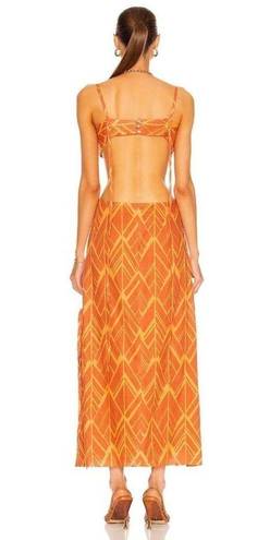 Alexis  Daya Maxi Dress in Voyager Palm Medium New long Maxi