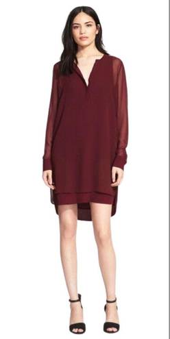 Vince  Silk Shirt Dress Size 6 NWT $395