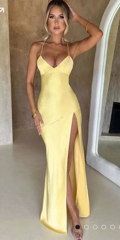 Babyboo Yellow Maxi Dress