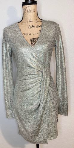 Trixxi Metallic Dress