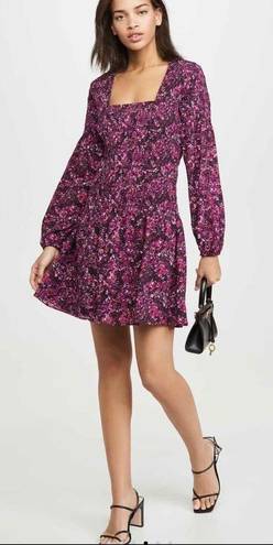 Parker  Tiara Floral Printed Smocked Casual dress