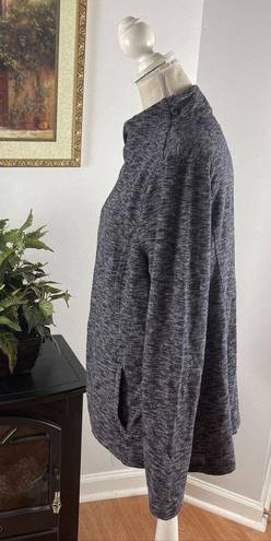 Krass&co G.H. Bass &  Womens Small Knit Zip Up Cardigan Sweater Gray XL/EG Long Sleeve