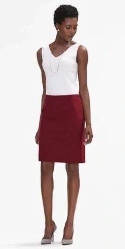 MM.LaFleur M.M. Lafleur Noho Pencil Skirt in WonderTex Fabric Size 4