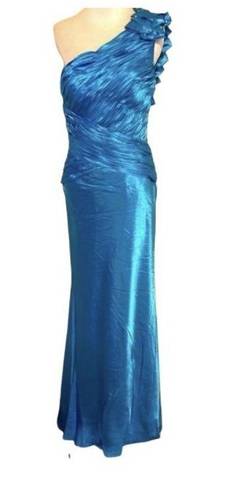 Cinderella Divine One Shoulder Gown Long Formal Dress Size 8