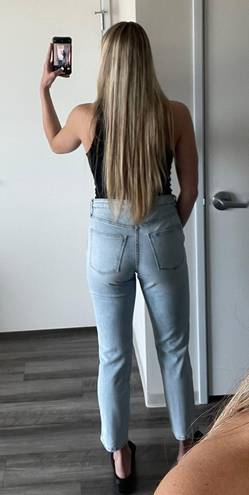 Universal Threads Light Wash High Rise Slim Straight Jean