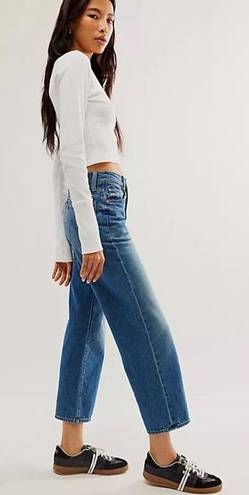 💕MOTHER x BOWIE💕 The Rambler Zip Ankle Jeans ~ Under Pressure 33 NWT