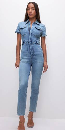 Good American Denim Jumpsuit