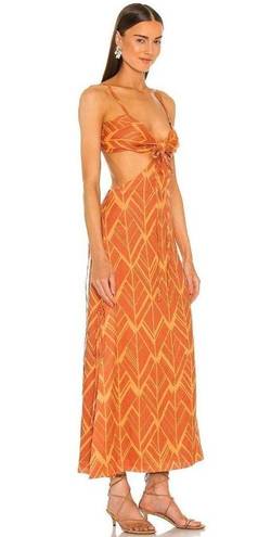 Alexis  Daya Maxi Dress in Voyager Palm Medium New long Maxi