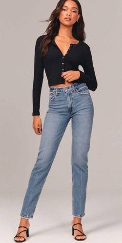 Abercrombie & Fitch High Rise Mom Jean