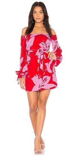 Bardot Dariela Mini Dress in Star Lily Size: 4/XS