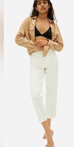 Everlane  Sandstone High Rise The Straight Leg
Crop Short Jeans Pants