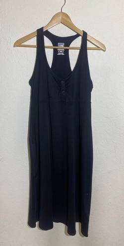 The North Face NWOT  Black Racer Back Dress With Built in Sports Bra ( M )