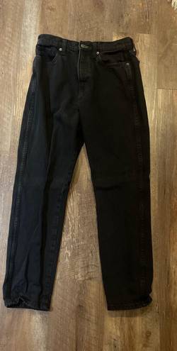 JC Penny Black Denim Mom Jeans