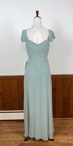 Birdy Grey Pretty New  Spence Sage Chiffon Gown!