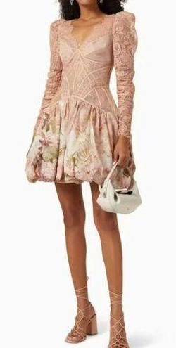 Zimmermann Nwot  Dancer Lace Top Dress Size Au1