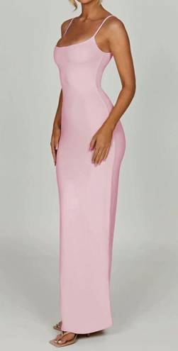 Backless Cami Dress Pink Size XS