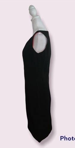 Isaac Mizrahi  For Target Black Midi Length Pencil Dress Size 8