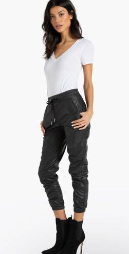 n:philanthropy Scarlett Faux Leather Jogger Pants In Black