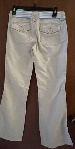 Aeropostale NWT Y2K aero cargo khakis w belt