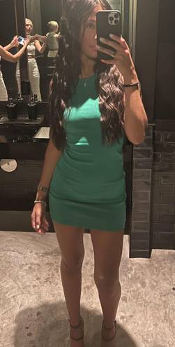 ZARA Green Mini Dress