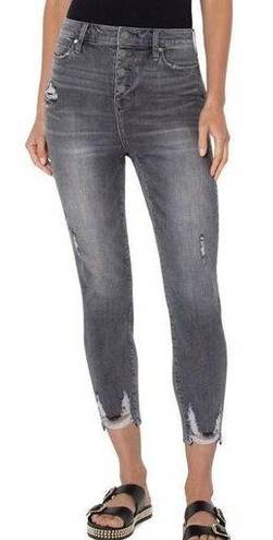 Liverpool  Abby High Rise Crop Skinny in Roberton Sz 30