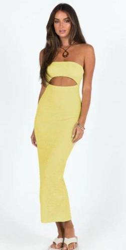 Princess Polly Yellow Dress