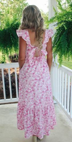 Summer Pink Maxi Dress