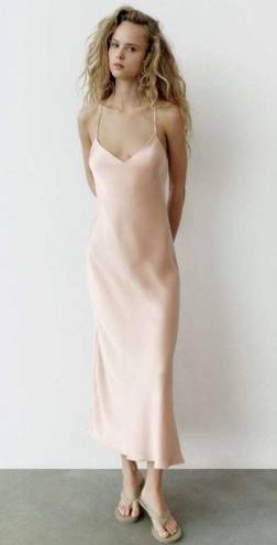 ZARA NEW‼️  Satin Slip Dress Size XS