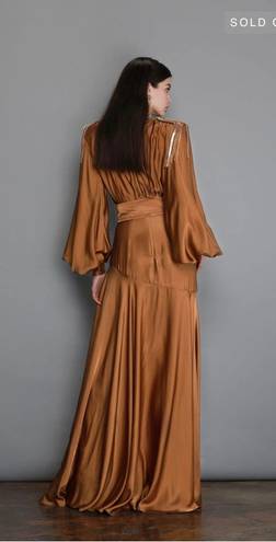 Bronx and Banco Carmen Gown in Gold XS