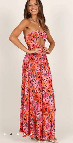 Petal and Pup Sarai Maxi Keyhole Dress