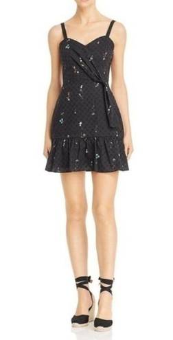 Parker NWT ‎ Fawn Eyelet Floral Print Mini Dress