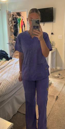 WonderWink purple wonder wink scrubs