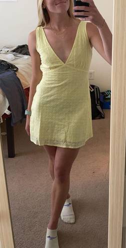 Princess Polly Mini Dress Yellow