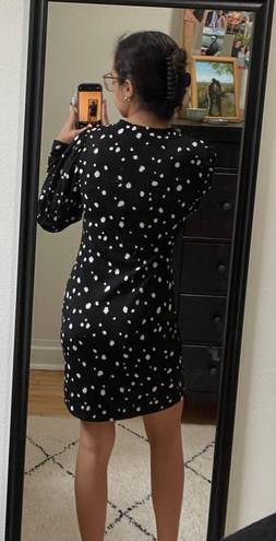 Dry Goods Black Spotted Dress