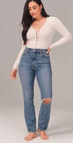 Abercrombie & Fitch Abercrombie Curve Love 90s Slim Straight