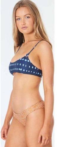 Rip Curl  SURF SHACK REVO CROP REVERSIBLE BIKINI TOP SIZE M