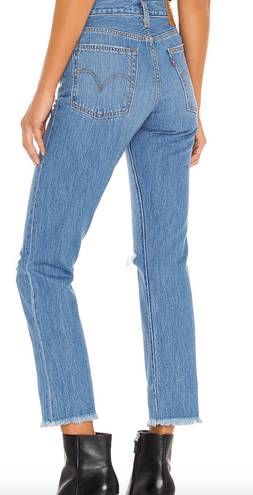 Levi’s Wedgie Straight Ankle Jeans