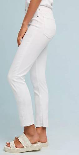 AG Adriano Goldschmied The Abbey Mid-Rise Super Skinny White Ankle Jeans