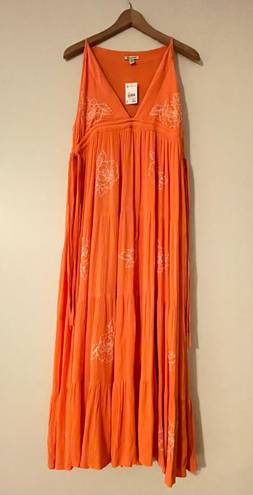 Versona Orange Maxi Dress